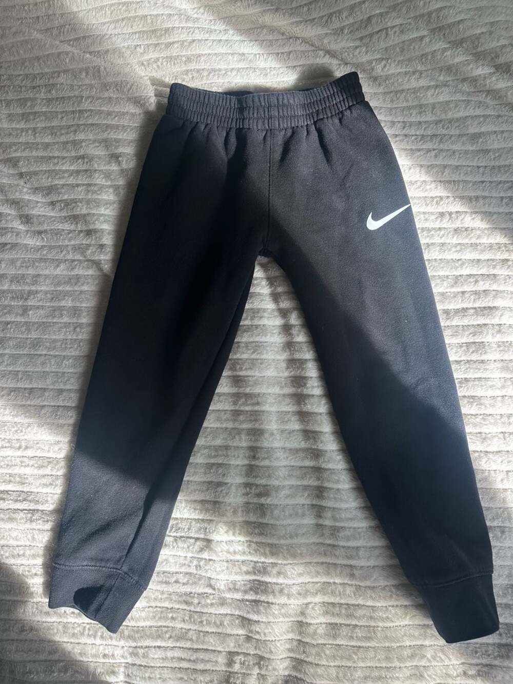 Nike Fleece Jogger Sweatpants Size 5-6YRS Black